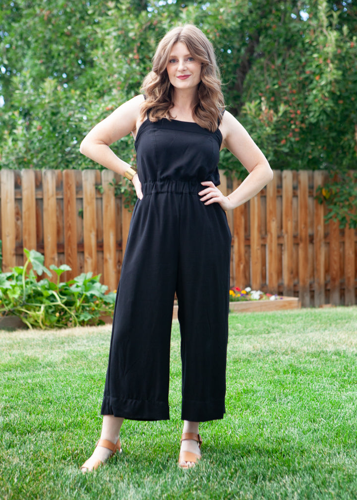 Frisco Jumpsuit in Rayon Twill