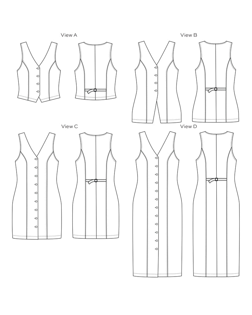 Quinn Vest & Dress