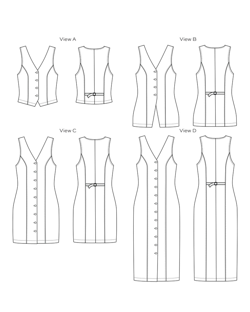 Quinn Vest & Dress