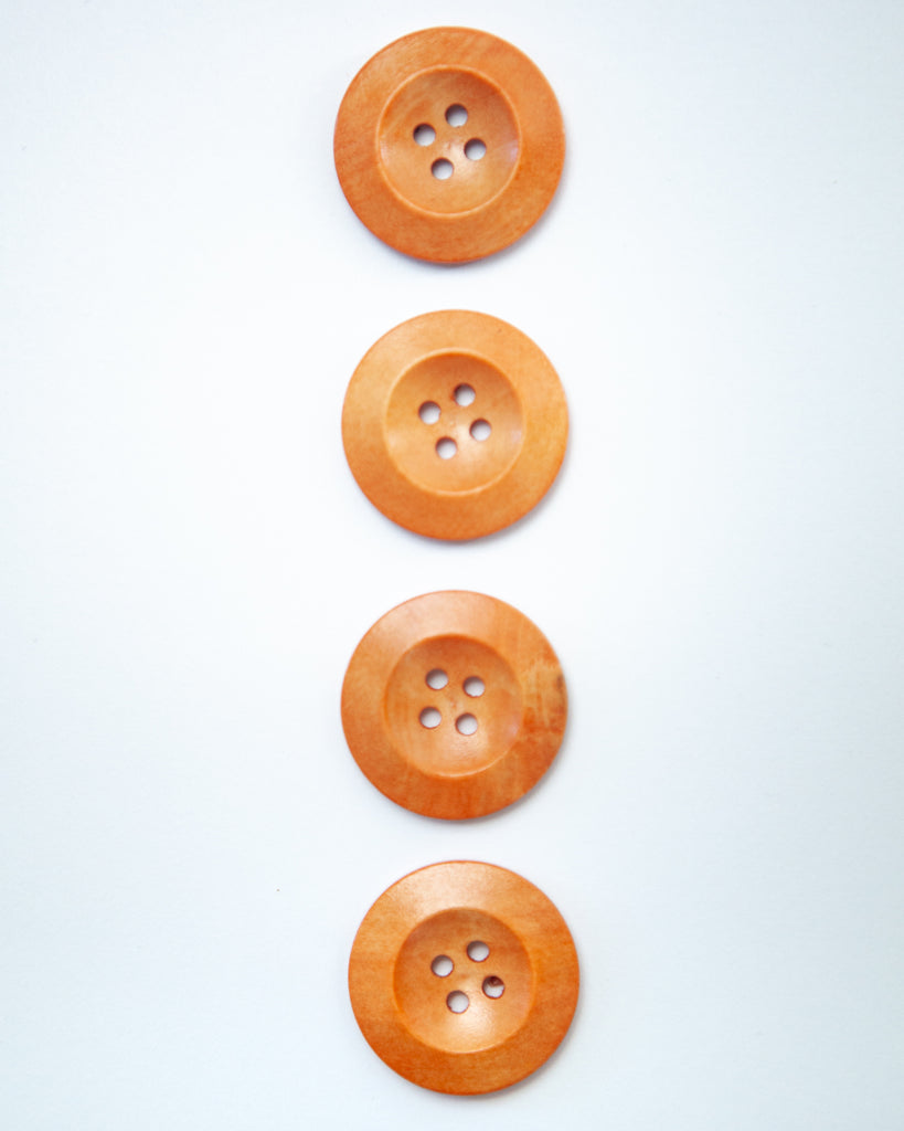 1 1/8" Wooden Buttons