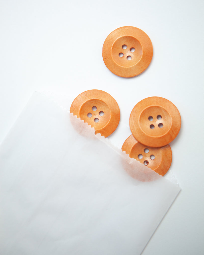 1 1/8" Wooden Buttons