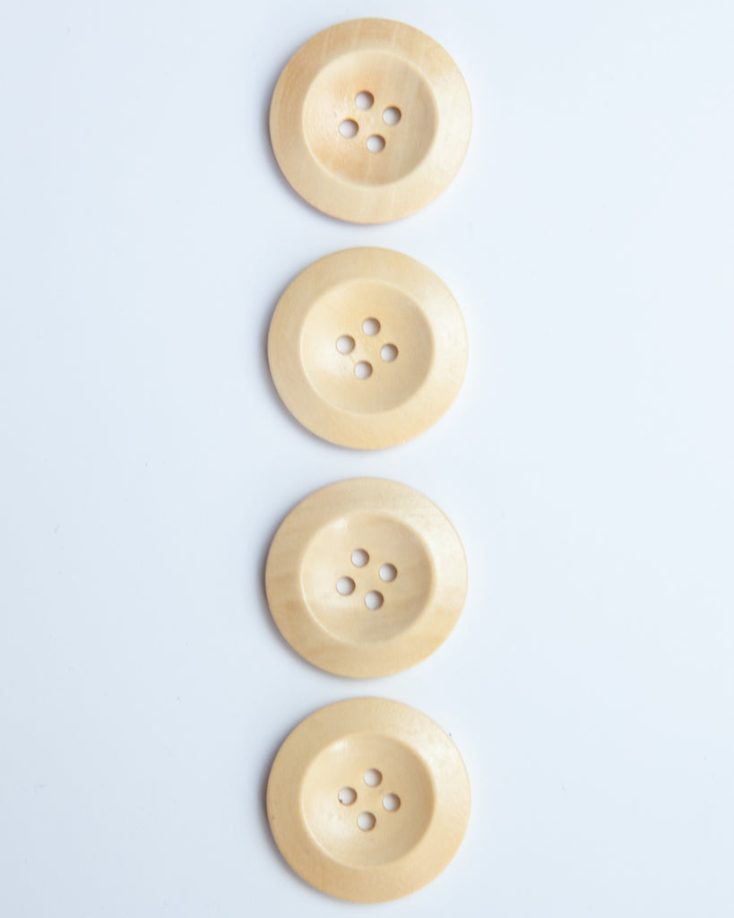 1 1/8" Wooden Buttons