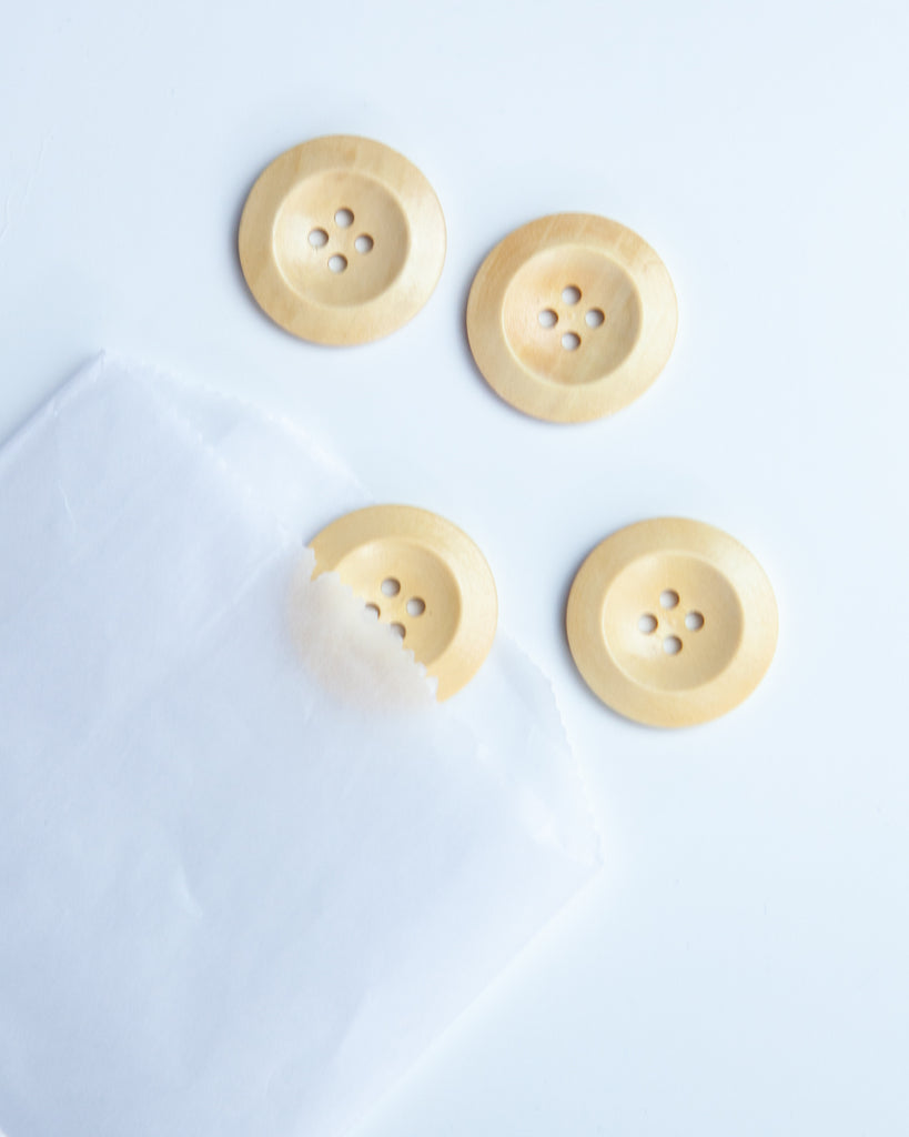 1 1/8" Wooden Buttons