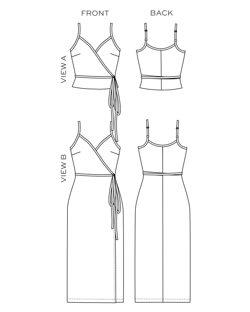 Calvin Wrap Dress / Top