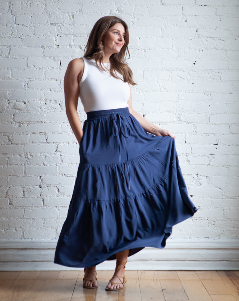 Mave Skirt Sewing Pattern – True Bias
