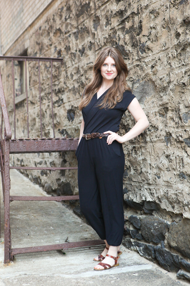 SEWN : BLACK JUMPSUIT MCCALLS 6083