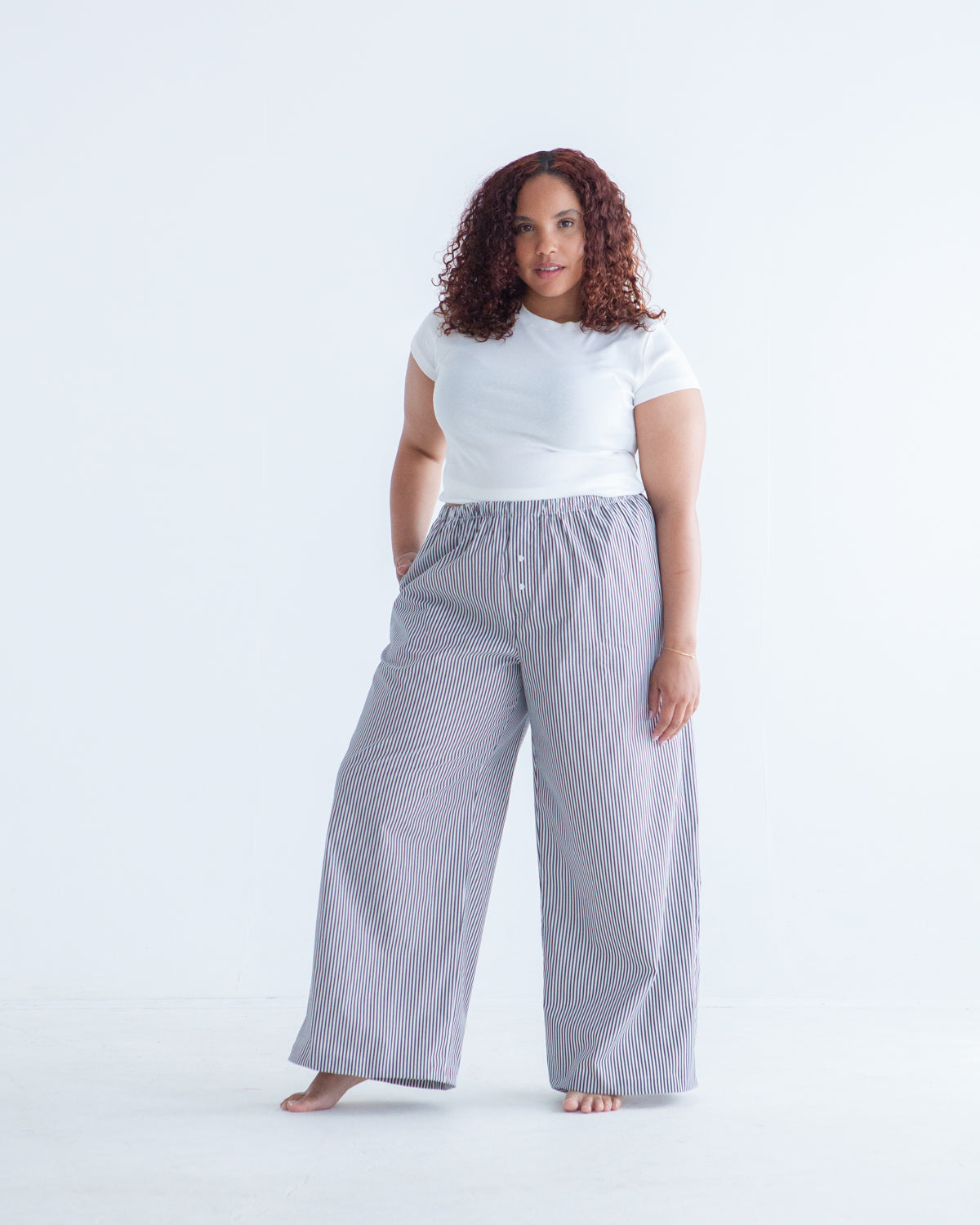 casey casey × arts&science pajama pants rennes — Casey Casey | Fabi Pants in Navy Cotton Wool