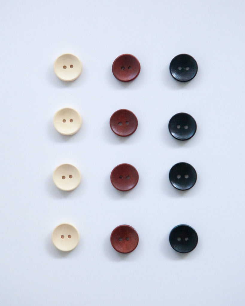 3/4" Wooden Buttons