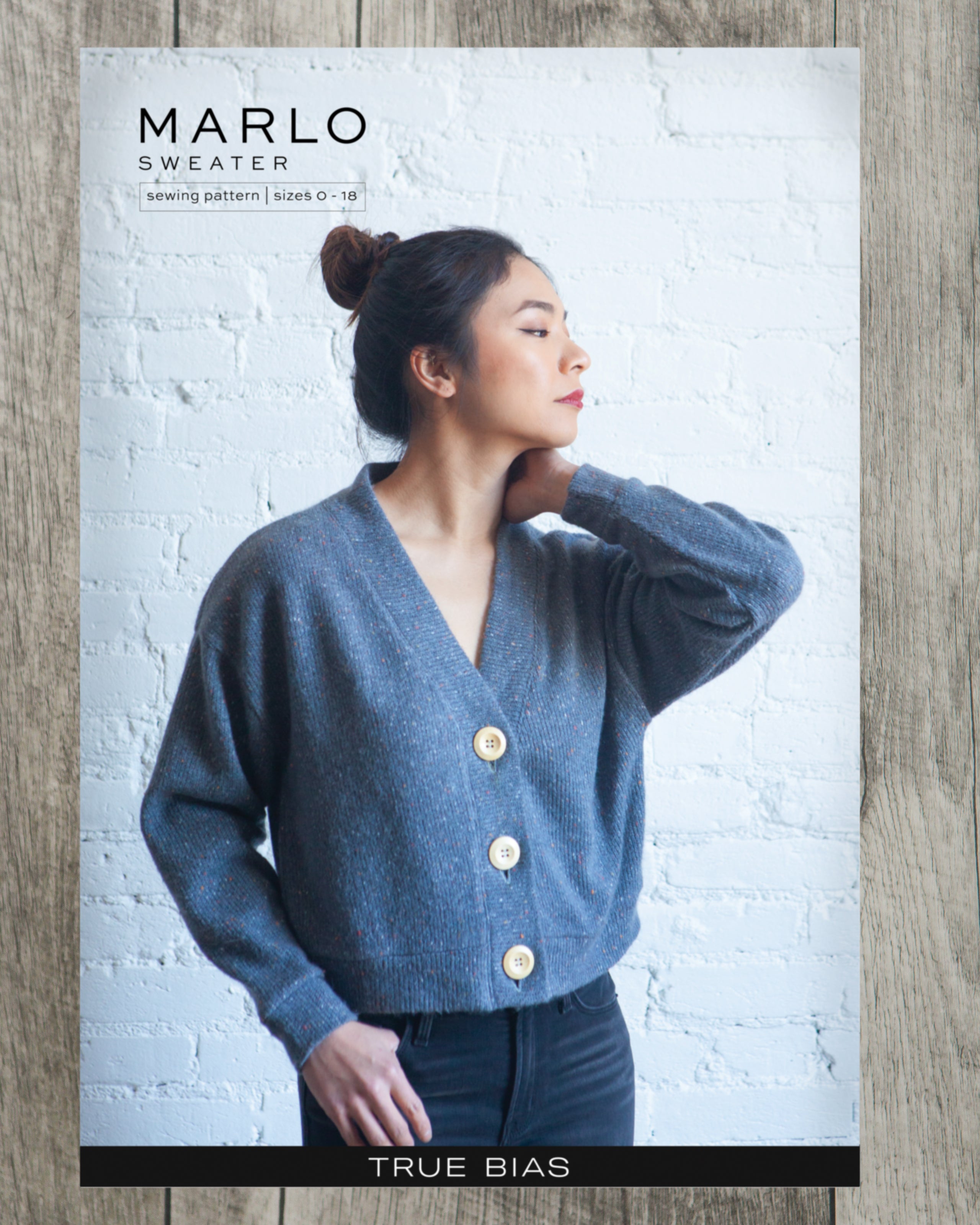 Marlo Sweater Sewing Pattern - True Bias Marlo Sweater Sewing Pattern - True Bias