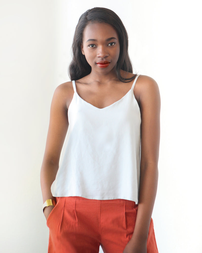 Hocosa | Camisole Top Bordeaux | Wollen Basics | The Blind Spot Hocosa | Camisole Top Bordeaux | Wollen Basics | The Blind Spot
